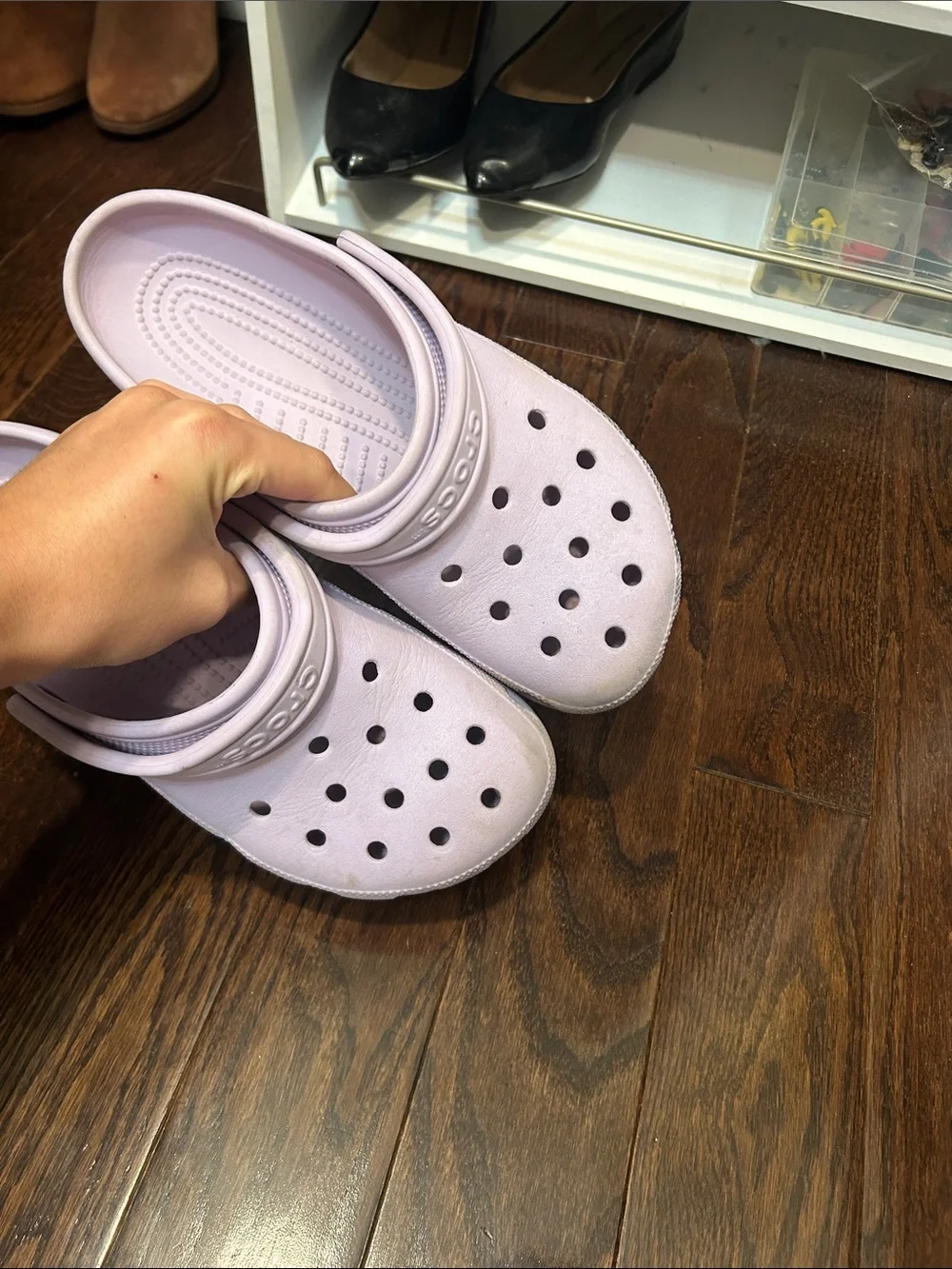 CROCS light lavender
